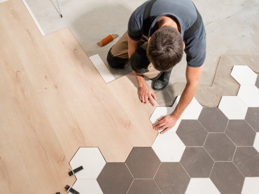 Flooring installation services in Warsaw